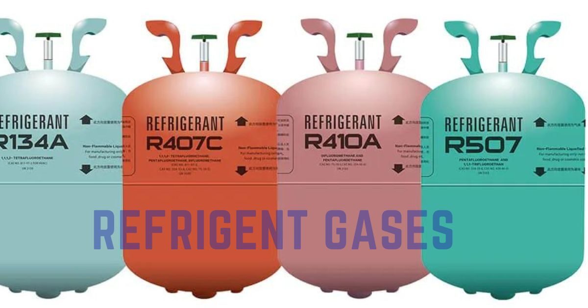 Types of refrigerant gas